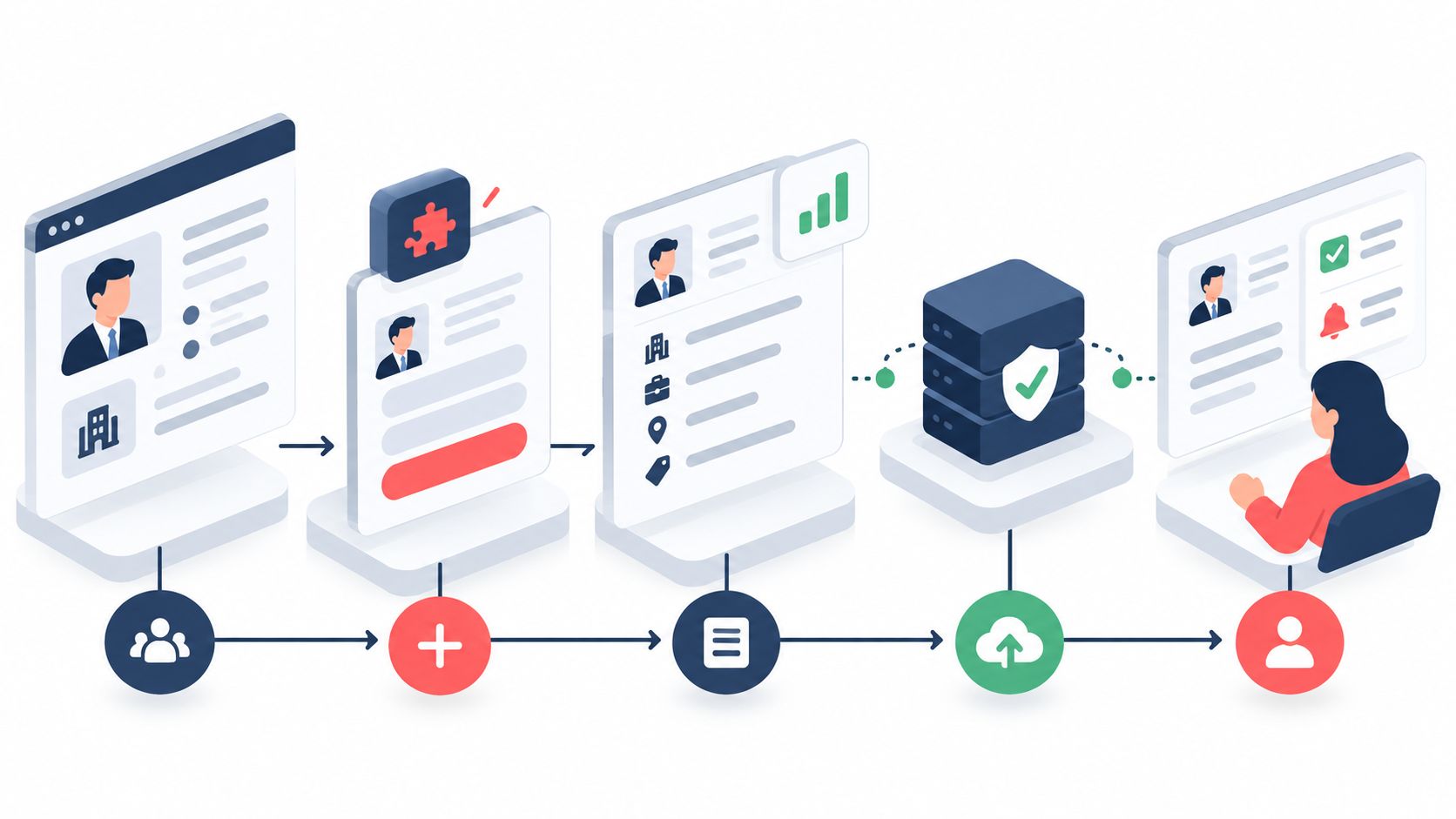 Chrome Extension Lead Capture workflow